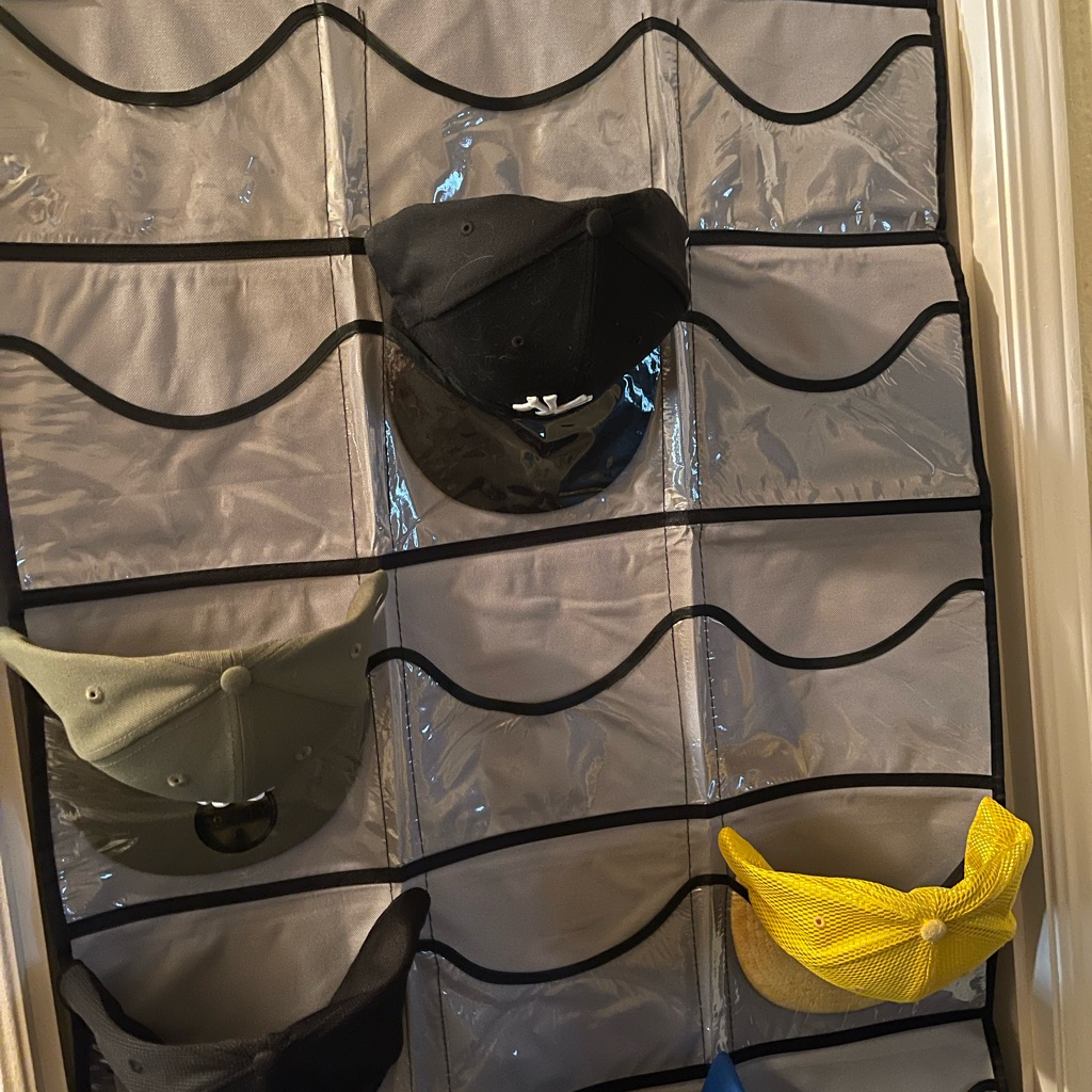 Baseball Hat Rack!